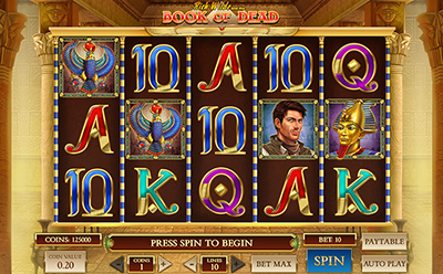 The Book of Dead Slot Game at the Casino Days Indian Online Casino