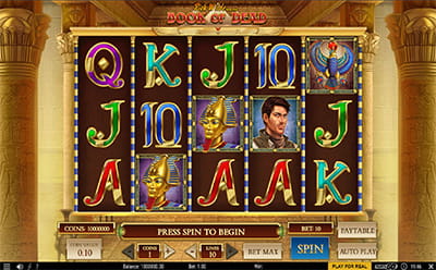 The Book of Dead Slot Game at the ComeOn Indian Online Casino