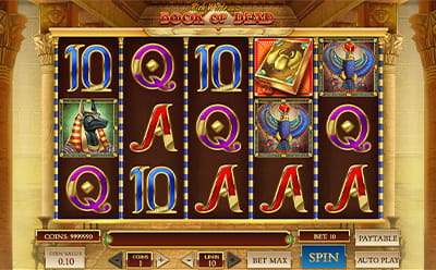 The Book of Dead Slot Game at the LuckyDays Indian Online Casino