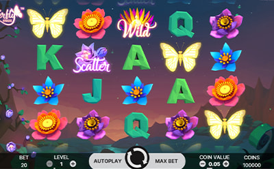 The Butterfly Staxx Slot Game at the Fun88 Indian Online Casino