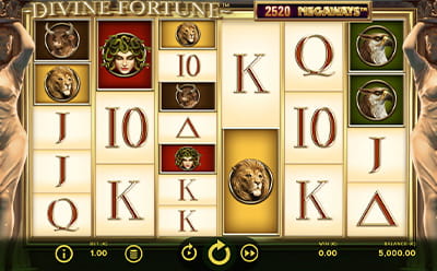 The Divine Fortune Megaways Slot Game at the Royal Panda Indian Online Casino