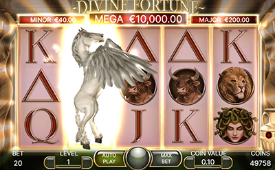 Divine Fortune Slot Free Spins