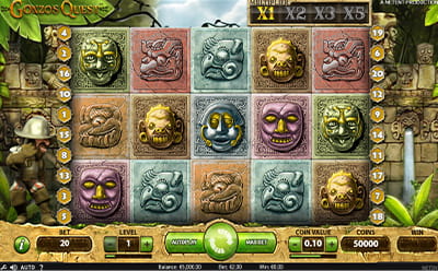 The Gonzo's Quest Slot Game at the ComeOn Indian Online Casino