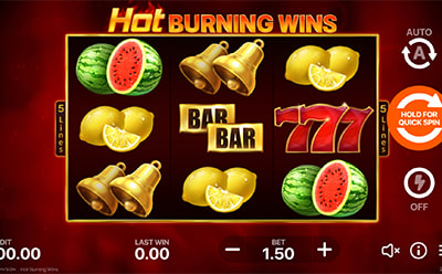 The Hot Burning Wins Slot Game at the Slottica Indian Online Casino