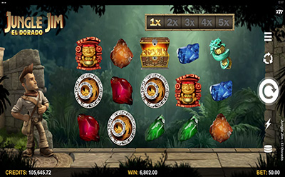 Jungle Jim El Dorado Slot Bonus game