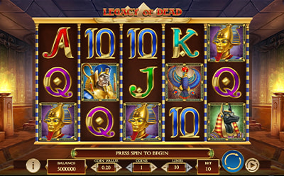 The Legacy of Dead Slot Game at the Slottica Indian Online Casino