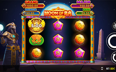 The Moon of Ra Slot Game at the Slottica Indian Online Casino