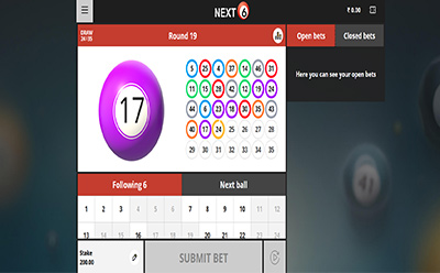The Next 6 Bingo at an Indian Online Bingo Site 