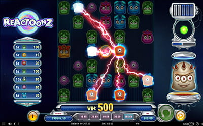 Reactoonz Slot Mobile