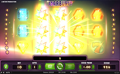 Starburst Slot Expanding Wilds