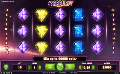 The Starburst Slot Game at the ComeOn Indian Online Casino