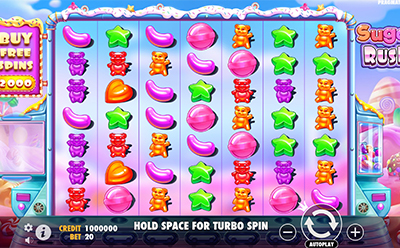 The Sugar Rush Slot Game at the MegaRush Indian Online Casino