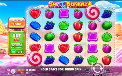 The Sweet Bonanza Slot Game at the Casibee Indian Online Casino