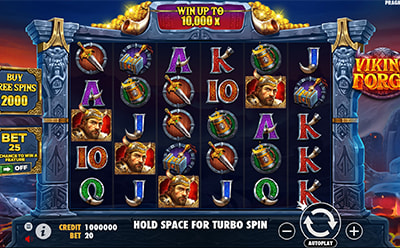 The Viking Forge Slot Game at the Pure Win Indian Online Casino